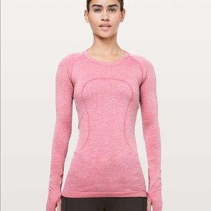 Swiftly Tech Long Sleeve Crew *Sparkle